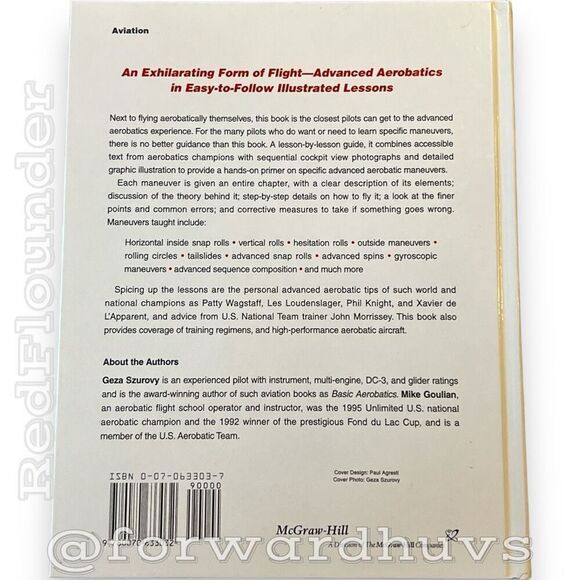 Advanced Aerobatics Hardcover Book | Second Edition - Picture 3 of 14